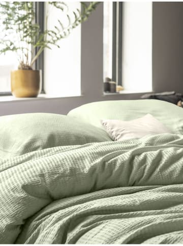 Irisette Komplet pościeli w kolorze zielonym z kory