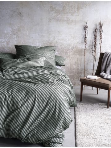 Irisette Beddengoedset wit/groen