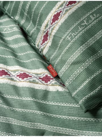 Irisette Satijnen beddengoedset ''Frieda Kahlo'' groen