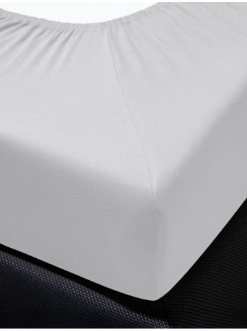 Irisette Prześcieradło dżersejowe w kolorze jasnoszarym na gumce