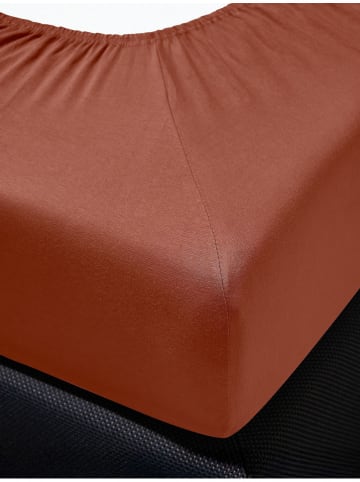 Irisette Jersey hoeslaken koperkleurig