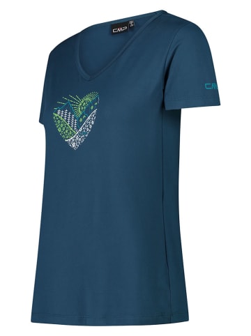 cmp Functioneel shirt donkerblauw