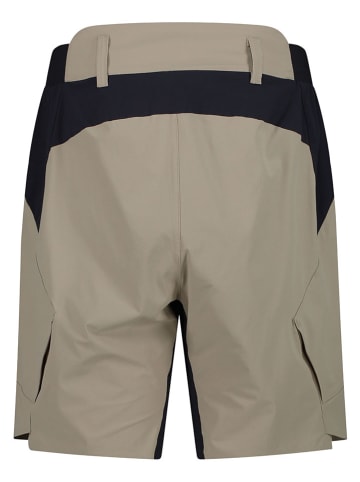 cmp 3in1-Fahrradshorts in Beige