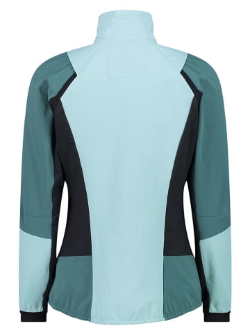 cmp Hybridjacke in Türkis/ Schwarz