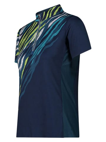 cmp Fietsshirt donkerblauw