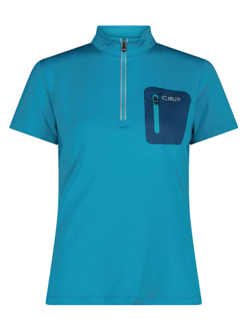 cmp Fietsshirt blauw