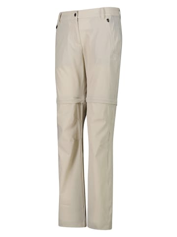 cmp Spodnie trekkingowe w kolorze beżowym