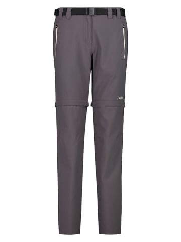 cmp Spodnie softshellowe w kolorze antracytowym