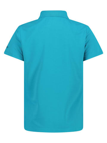 cmp Funkcyjna koszulka polo w kolorze błękitnym