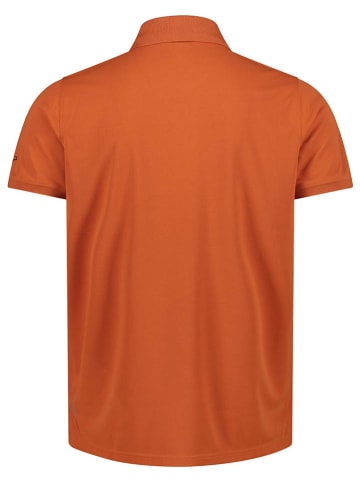 cmp Functioneel poloshirt oranje