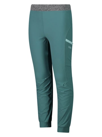 cmp Spodnie trekkingowe w kolorze turkusowym