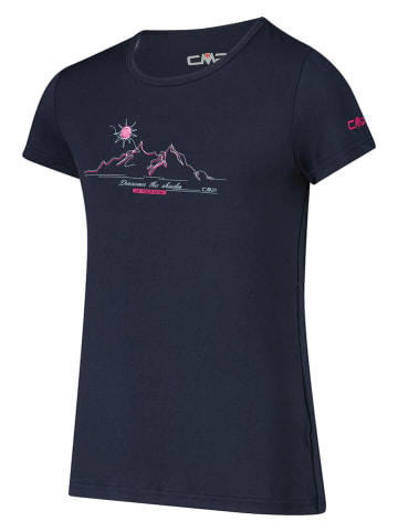 cmp Functioneel shirt donkerblauw