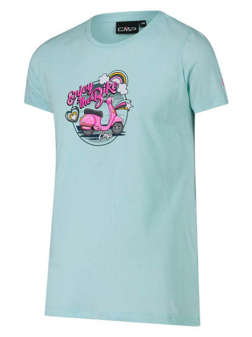cmp Koszulka w kolorze turkusowym