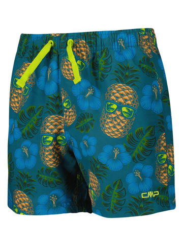 cmp Badeshorts in Blau/ Grün