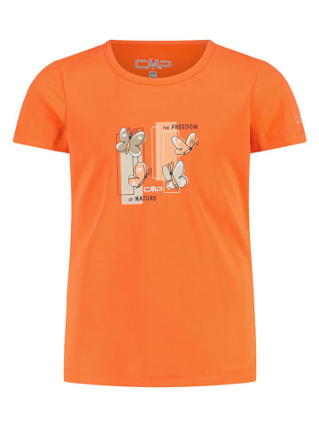 cmp Koszulka funkcyjna w kolorze pomarańczowym