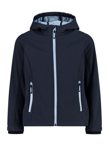 CMP Softshelljas donkerblauw/lichtblauw