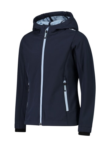 CMP Softshelljacke in Dunkelblau/ Hellblau