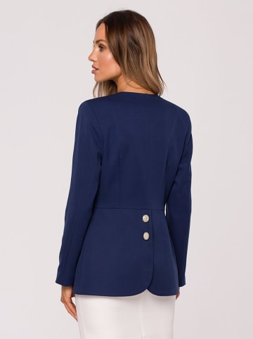 made of emotion Blezer w kolorze granatowym