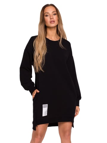 made of emotion Sweatkleid in Schwarz