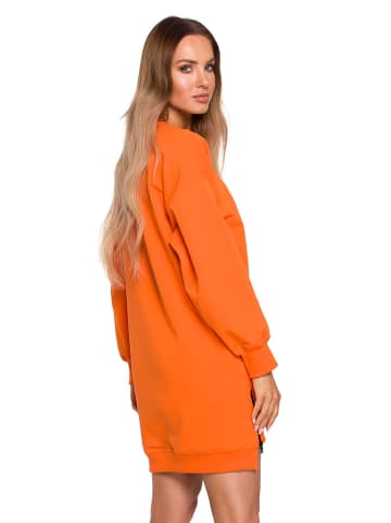 made of emotion Sweatkleid in Orange