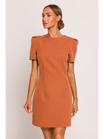 made of emotion Sukienka w kolorze pomarańczowym