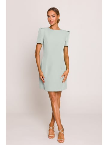 made of emotion Sukienka w kolorze jasnoszarym