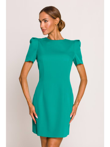 made of emotion Sukienka w kolorze turkusowym