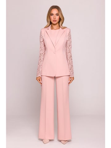 made of emotion Blazer lichtroze