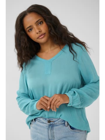 KAFFE curve Bluse in Türkis