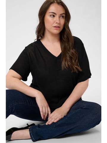 KAFFE curve Blouse zwart