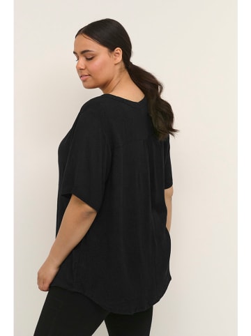 KAFFE curve Bluse in Schwarz
