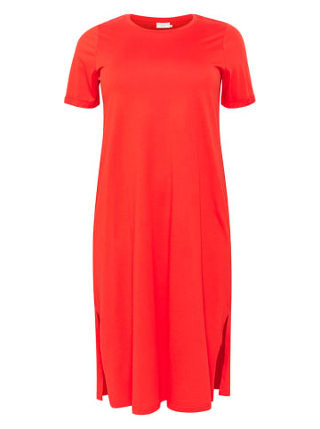 KAFFE curve Jurk rood