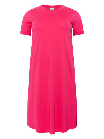 KAFFE curve Jurk roze