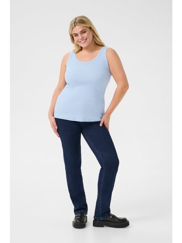 KAFFE curve Top in Hellblau