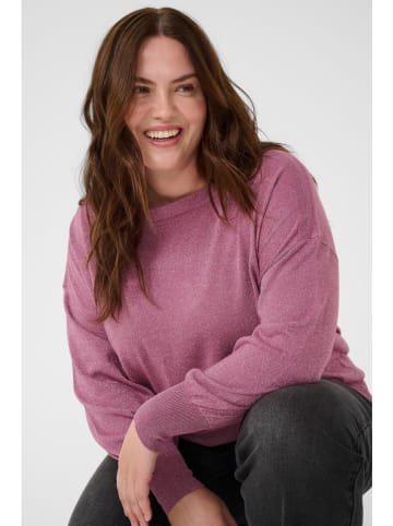 KAFFE curve Pullover in Beere