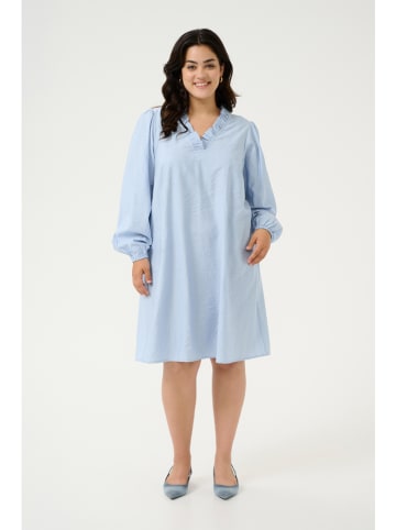 KAFFE curve Kleid in Hellblau