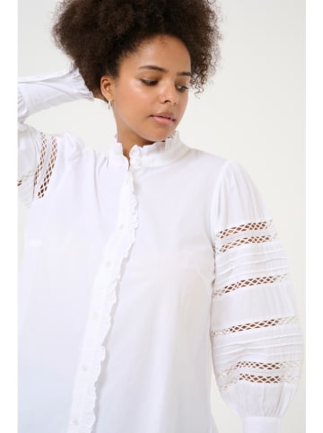 KAFFE curve Blouse wit