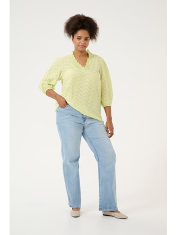 KAFFE curve Bluse in Gelb