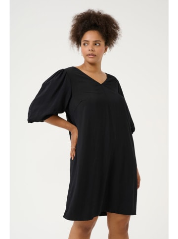 KAFFE curve Kleid "Gabbi" in Schwarz