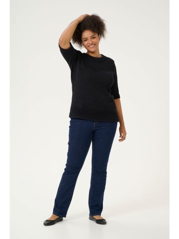 KAFFE curve Trui "Cevita" zwart