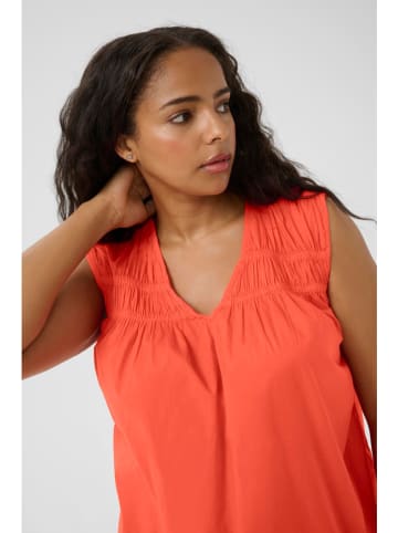 KAFFE curve Blousetop rood