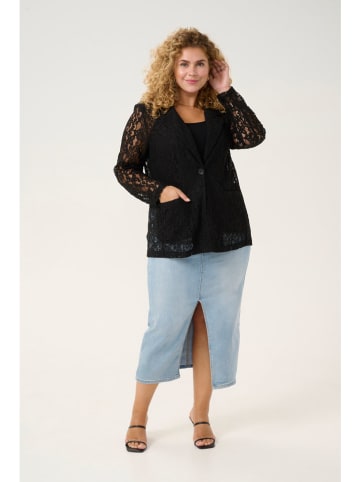 KAFFE curve Blazer "Lorani" zwart