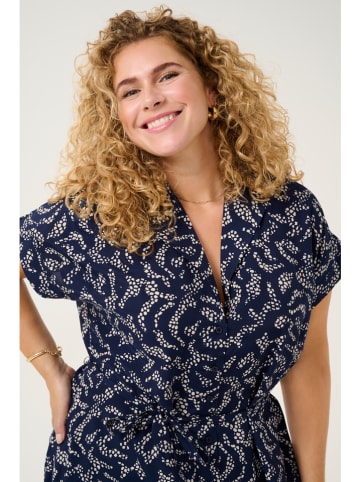 KAFFE curve Kleid in Dunkelblau