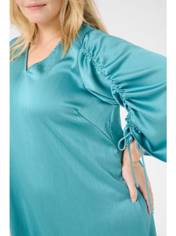 KAFFE curve Kleid in Türkis