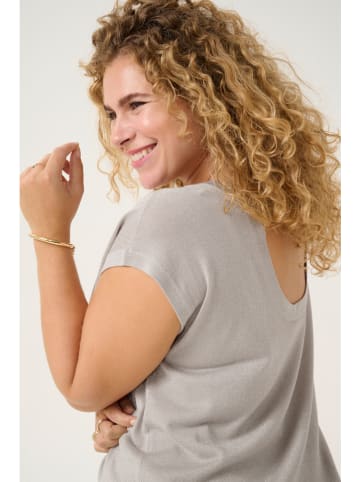 KAFFE curve Shirt grijs