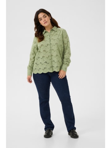 KAFFE curve Blouse groen