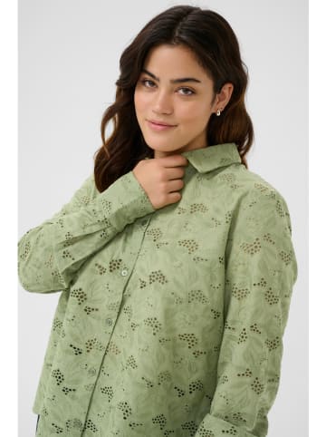 KAFFE curve Blouse groen
