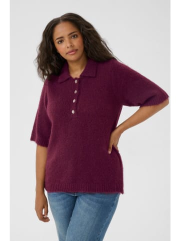 KAFFE curve Trui bordeaux