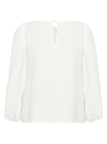 KAFFE curve Bluse in Weiß