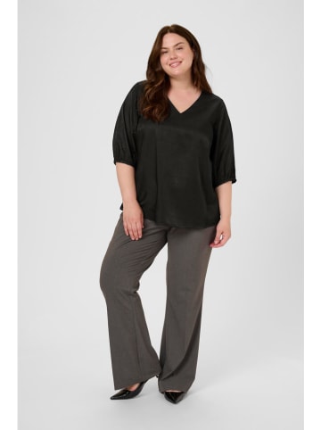 KAFFE curve Bluse "Ada" in Schwarz